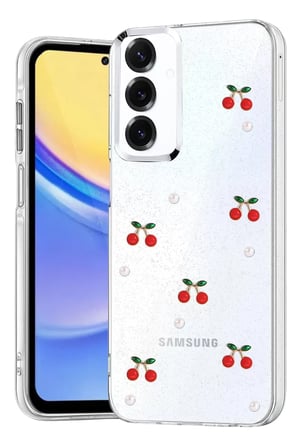 Newface Samsung Galaxy A34 5G Fiyonk Desenli Kapak - Desen 9