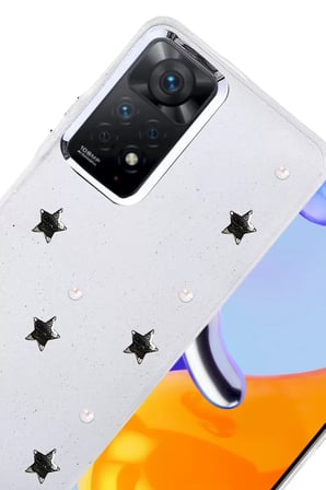 Newface Xiaomi Redmi Note 11 Pro Fiyonk Desenli Kapak - Desen 7