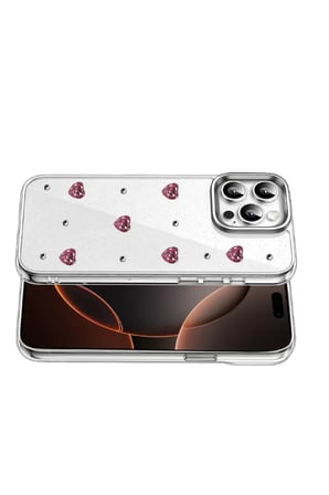 Newface Apple iPhone 16 Pro Max Fiyonk Desenli Kapak - Desen 3