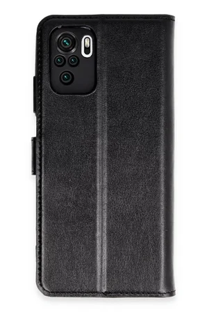 Newface Xiaomi Mi Note 10 Trend S Plus Kapaklı Kılıf - Siyah