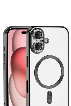 Newface Apple iPhone 17 Kross Magneticsafe Kapak - Siyah