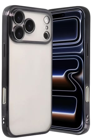 Newface Apple iPhone 17 Pro Razer Lensli Silikon - Siyah