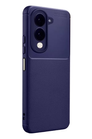 Newface Vivo Y29S Auto Focus Karbon Kapak - Lacivert