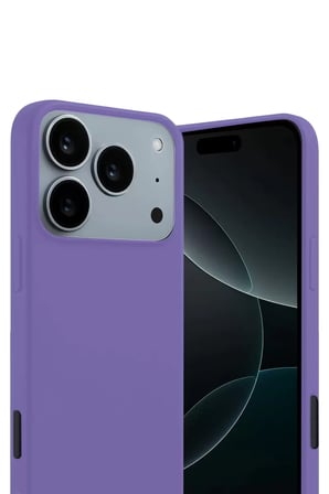 Newface Apple iPhone 17 Pro Max First Silikon - Lila