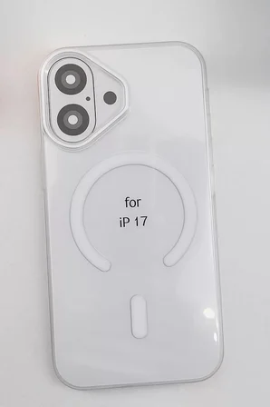 Joko Apple iPhone 17 PC Blank Magsafe Kapak - Şeffaf