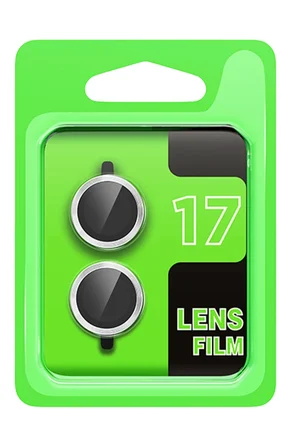 Newface Apple iPhone 17 Raze Metal Kamera Lens - Gümüş