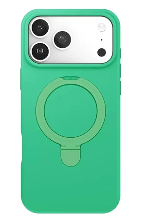 Newface Apple iPhone 17 Pro Regal Magsafe Standlı Kapak - Yeşil