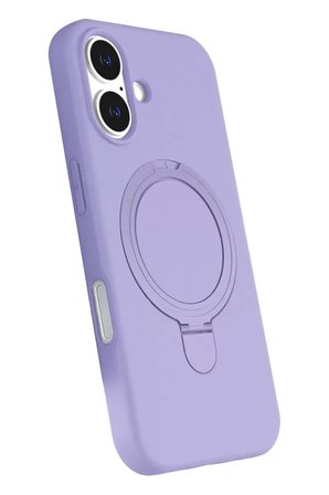 Newface Apple iPhone 17 Regal Magsafe Standlı Kapak - Lila
