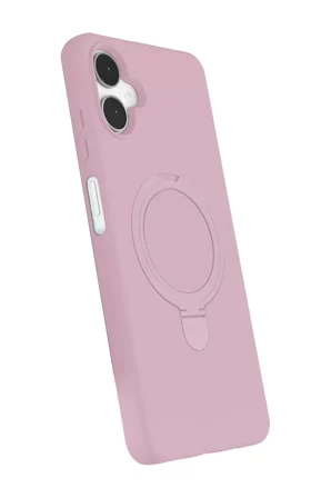 Newface Samsung Galaxy A06 Regal Magsafe Standlı Kapak - Açık Pembe