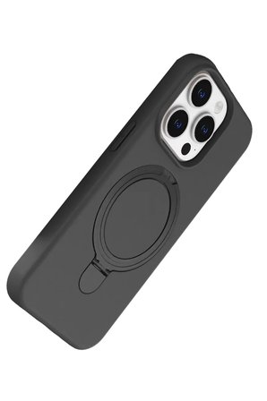 Newface Apple iPhone 14 Pro Max Regal Magsafe Standlı Kapak - Titan Gri