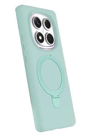 Newface Xiaomi Redmi Note 14 Pro 5G Regal Magsafe Standlı Kapak - Su Yeşili