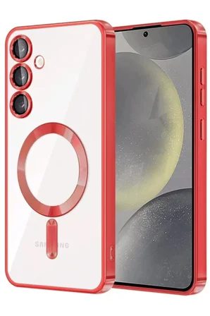 Newface Samsung Galaxy A17 5G Kross Magneticsafe Kapak - Kırmızı