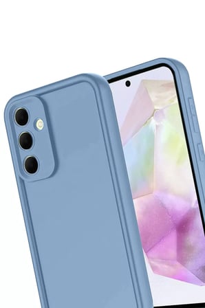 Newface Samsung Galaxy A17 5G Viera Silikon - Mavi