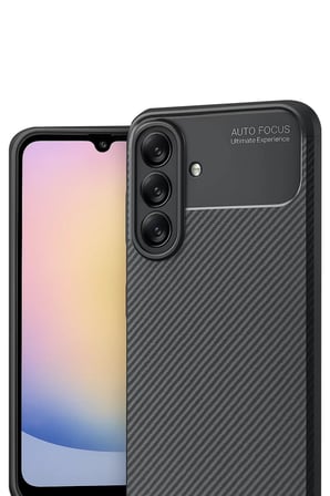 Newface Samsung Galaxy A17 5G Auto Focus Karbon Kapak - Siyah