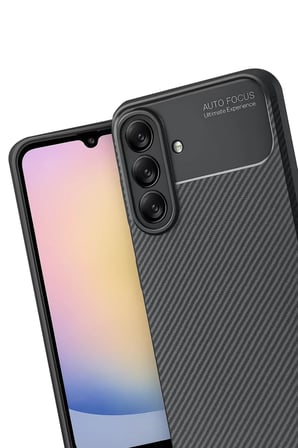 Newface Samsung Galaxy A17 5G Auto Focus Karbon Kapak - Siyah