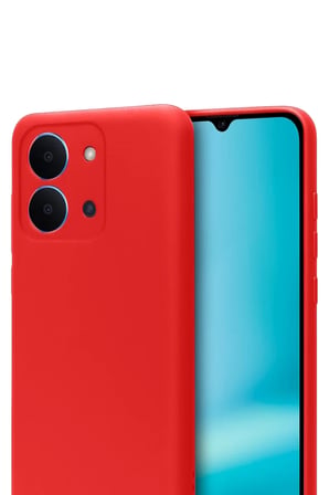 Newface Xiaomi Redmi 15C 4G First Silikon - Kırmızı