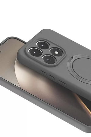 Newface Xiaomi Mi 15T Regal Magsafe Standlı Kapak - Titan Gri