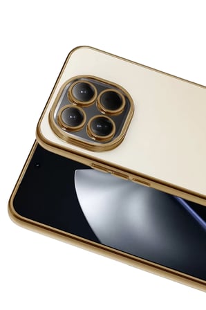 Newface Xiaomi Mi 15 Razer Lensli Silikon - Gold