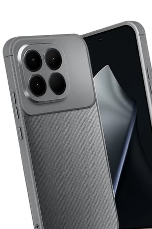 Newface Xiaomi Mi 15T Auto Focus Karbon Kapak - Gri