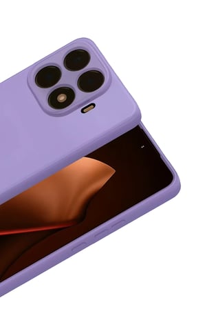 Newface Xiaomi Mi 15T Pro Nano içi Kadife Silikon - Lila