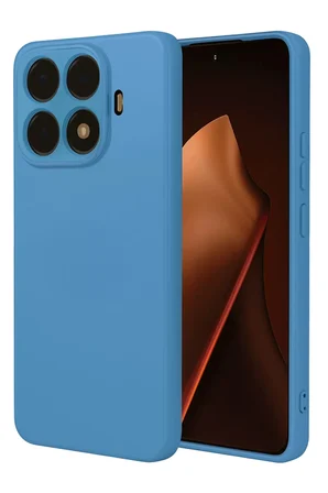 Newface Xiaomi Mi 15T Pro Nano içi Kadife Silikon - Mavi