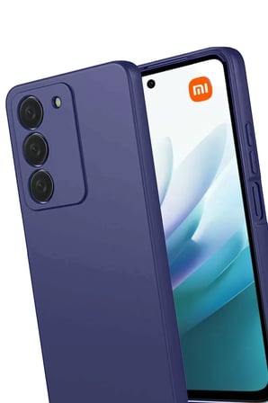Newface Xiaomi Redmi 15 4G First Silikon - Lacivert