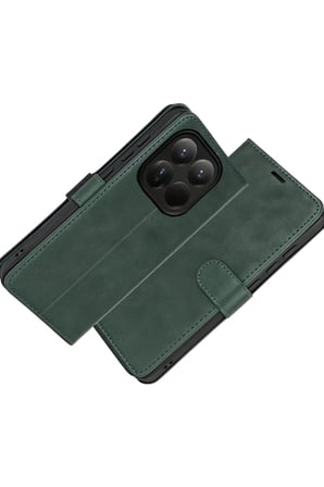 Newface Xiaomi Mi 15T Trend S Plus Kapaklı Kılıf - Yeşil