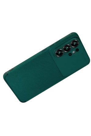 Newface Samsung Galaxy S26 Ultra Auto Focus Karbon Kapak - Koyu Yeşil