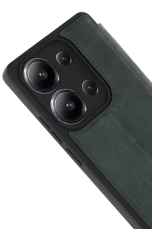 Newface Xiaomi Redmi 15C 4G Flip Cover - Yeşil