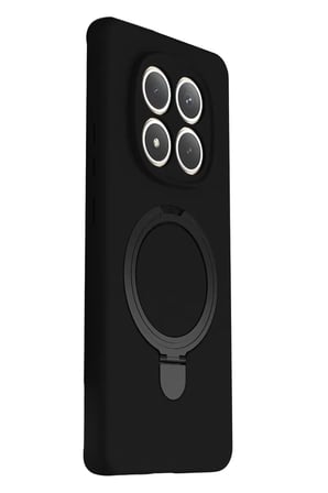 Newface Xiaomi Redmi Note 15 4G Regal Magsafe Standlı Kapak - Siyah