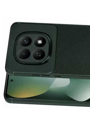 Newface Xiaomi Redmi Note 15 Pro 5G Auto Focus Karbon Kapak - Koyu Yeşil