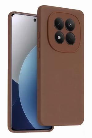 Newface Xiaomi Redmi Note 15 Pro 5G First Silikon - Kahverengi