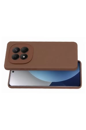 Newface Xiaomi Redmi Note 15 Pro 5G First Silikon - Kahverengi