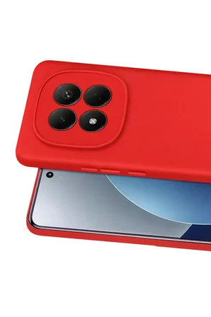 Newface Xiaomi Redmi Note 15 4G First Silikon - Kırmızı