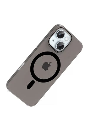 Joko Apple iPhone 15 PC Blank Magsafe Kapak - Siyah