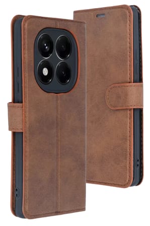Newface Xiaomi Redmi Note 15 4G Trend S Plus Kapaklı Kılıf - Taba