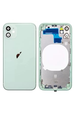 Iphone 11 Boş Kasa + Kapak Yeşil