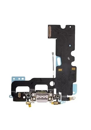 Iphone 8G Şarj Soketi Ve Mikrofon Bordu Beyaz