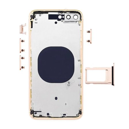 iPhone 8 Plus Boş Kasa Arka Kapak GOLD