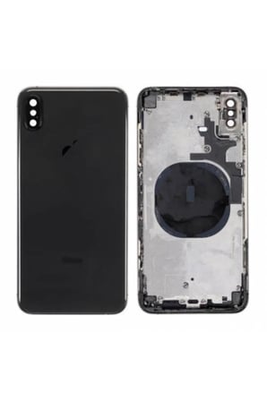 iPhone XS MAX BOŞ Kasa Kapak (Siyah)