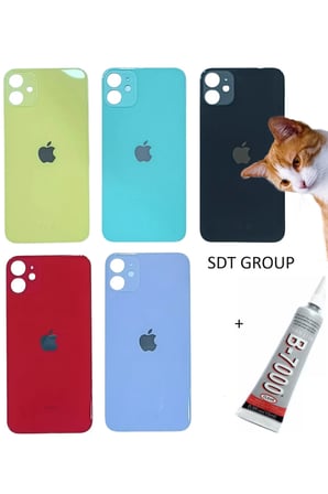iPhone 11 Arka Batarya Pil Kapağı MOR  (B7000 15 M