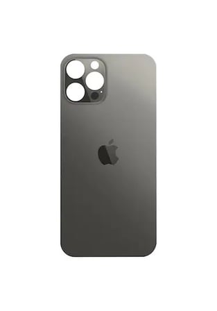 iPhone 12 Pro Arka Pil Kapağı (Cam) Siyah