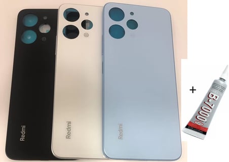 REDMİ 12 Arka Batarya Pil Kapağı BUZ MAVİSİ (B7000