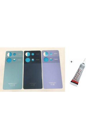 REDMİ NOTE 13 PRO 4G Arka Batarya Pil Kapağı SİYAH