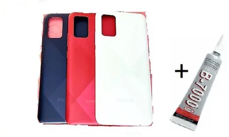SAMSUNG A20S A207 Arka Batarya Pil Kapağı KIRMIZI