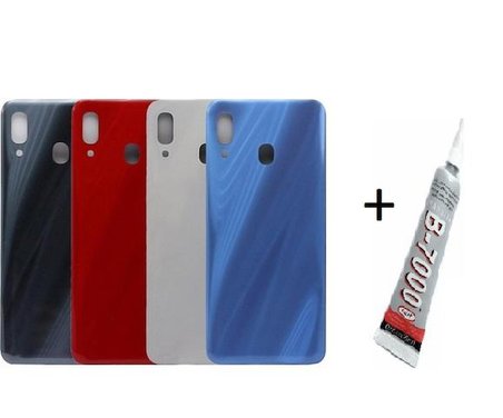 SAMSUNG A30 Arka Batarya Pil Kapağı BEYAZ (B7000 1