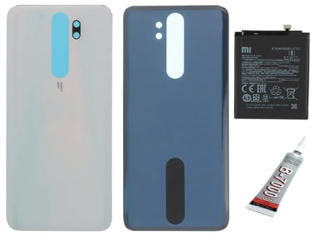 REDMİ NOTE 8 PRO ARKA BATARYA KAPAĞI ,BATARYA VE B