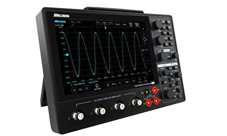 MICSIG MHO14-200 Dijital Bataryalı Osiloskop 200Mhz, 4 Kanal, 12 Bit + DMM