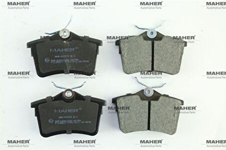 Maher 00379 Fren Balata Berlingo 08 Partner Tepee 08 308 07-13 Arka 425429