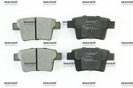 Maher 00452 Fren Balata Mondeo III 00-07 X-Type 01-09 Arka 4S712M008AB